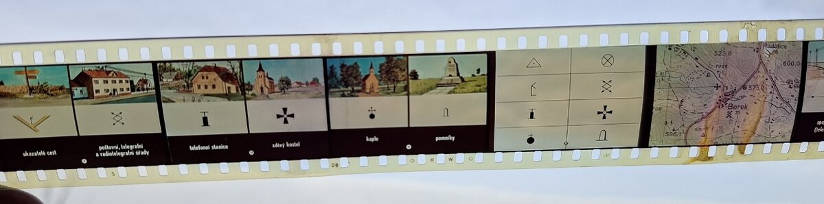 Vojenské výukové filmy ČSLA – výcvikové diafilmy (5 kusů) - 14