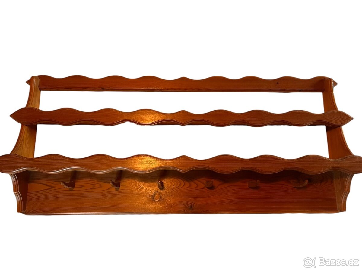 Starožitný chalupářský stůl, lavice, židle - 14