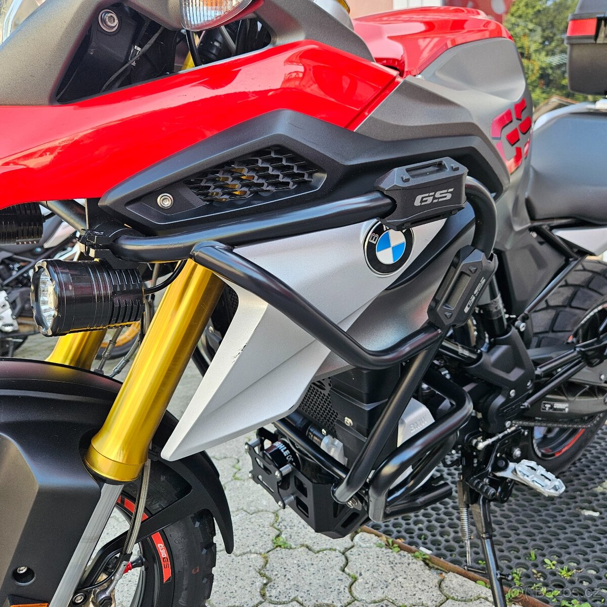 BMW G 310 GS, ČR, Padací rám, Vyšší plexi, Zadní kufr - 14
