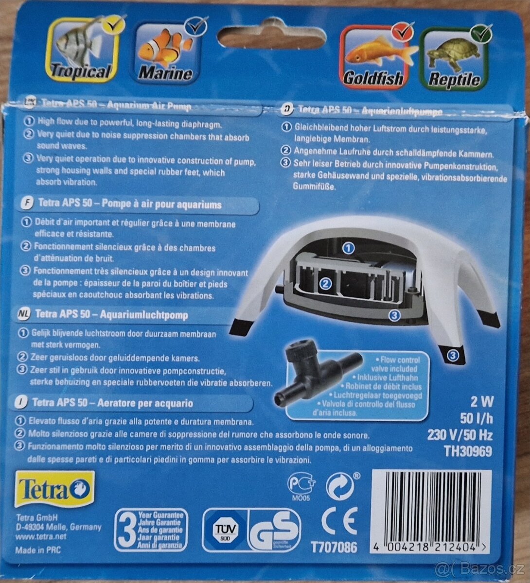 Akvárium Aquatlantis Advance 60l s osvětlením - 14