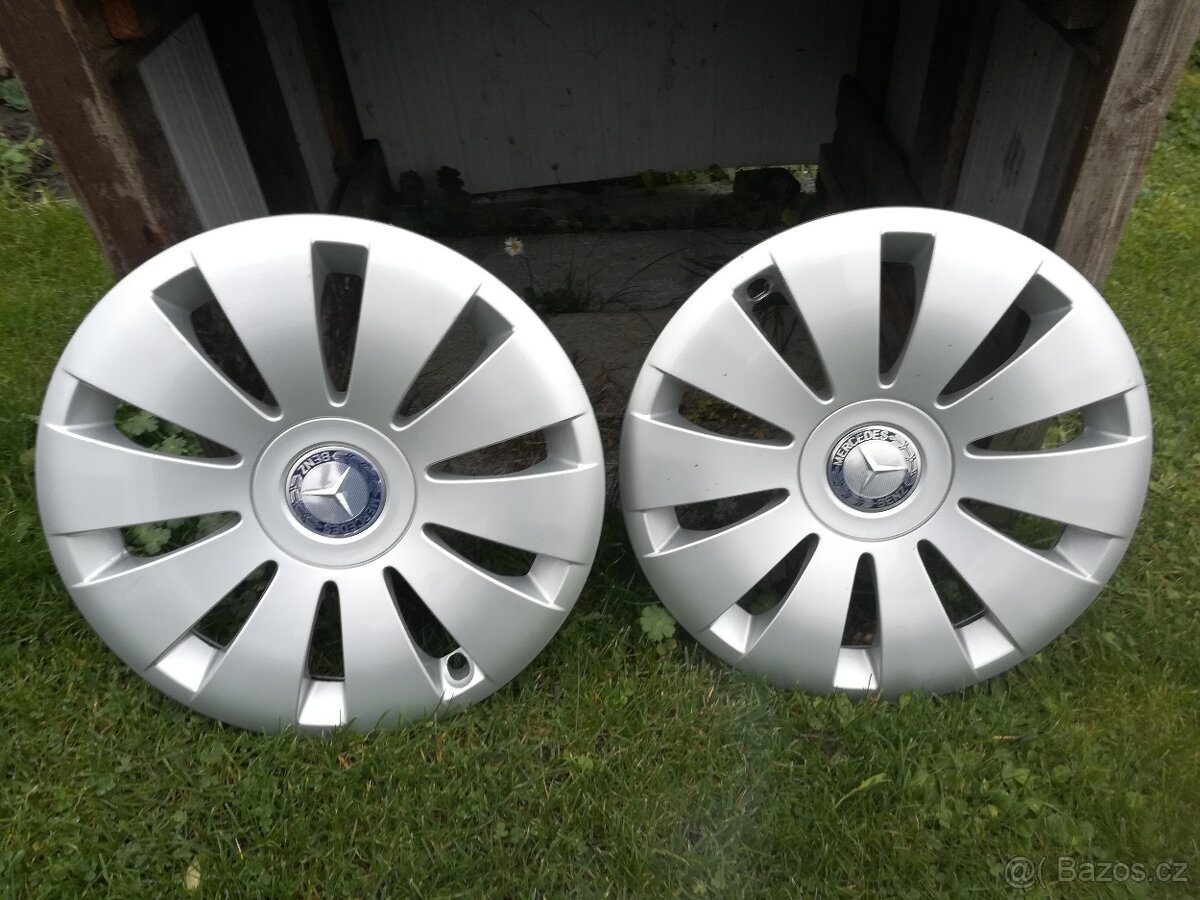 ORIG. POKLICE MERCEDES 15", POUZE 2 KS, Č. A2464010024 - 14