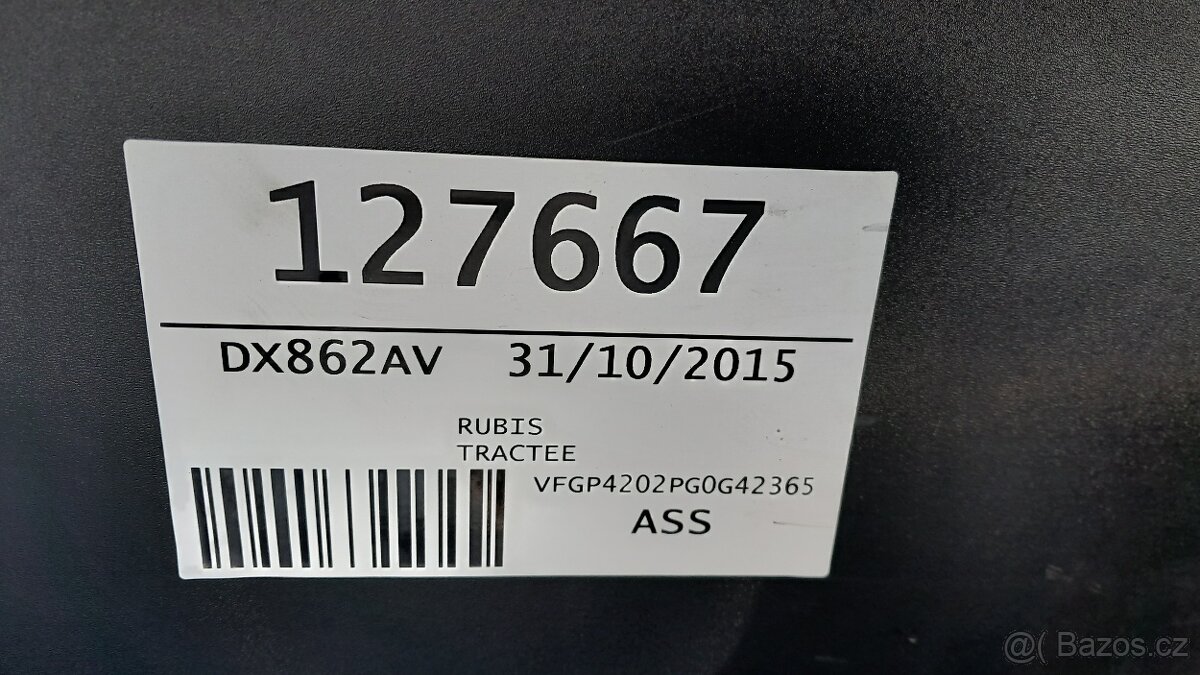 OBYTNÝ PŘÍVĚS -TRIGANO RUBIS 400- registrace 10/2015 - 14