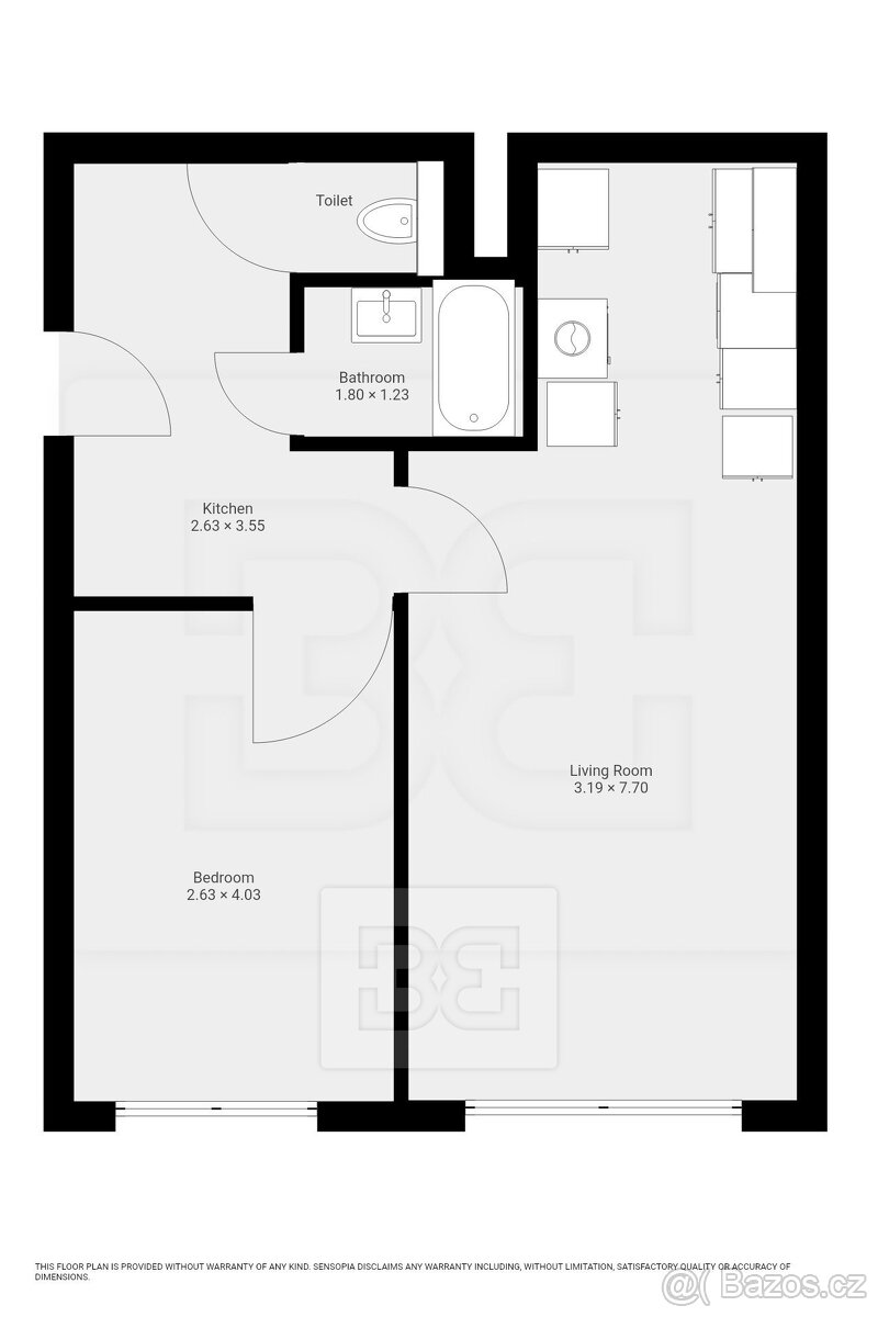 Pronájem byty 2+kk, 44 m² - Praha - Řepy, ev.č. N08640 - 14