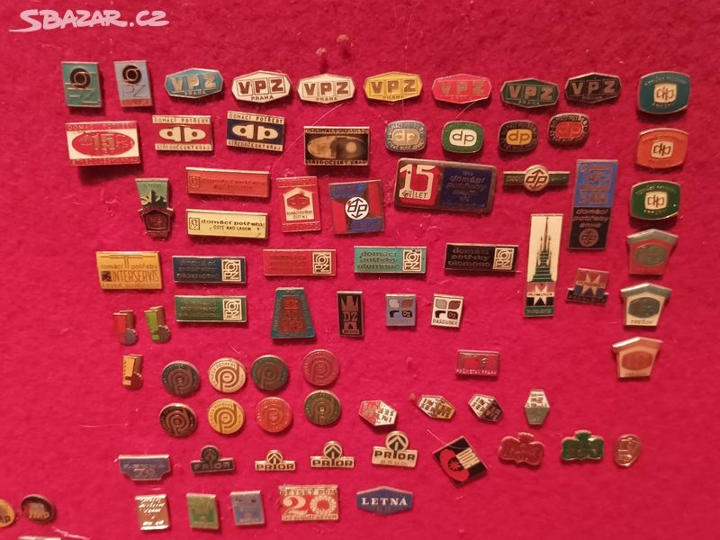 Odznaky - různé druhy, starší znaky firem - 14