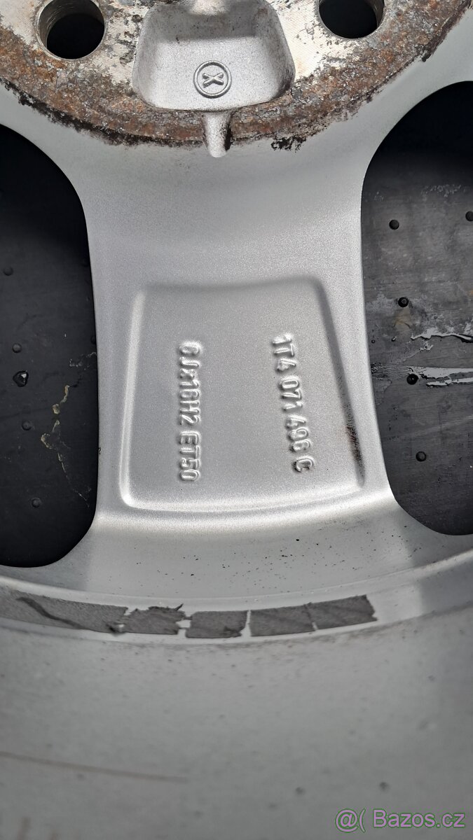 Prodám original celoroční alukola VW 205 55 16 5x112 - 14