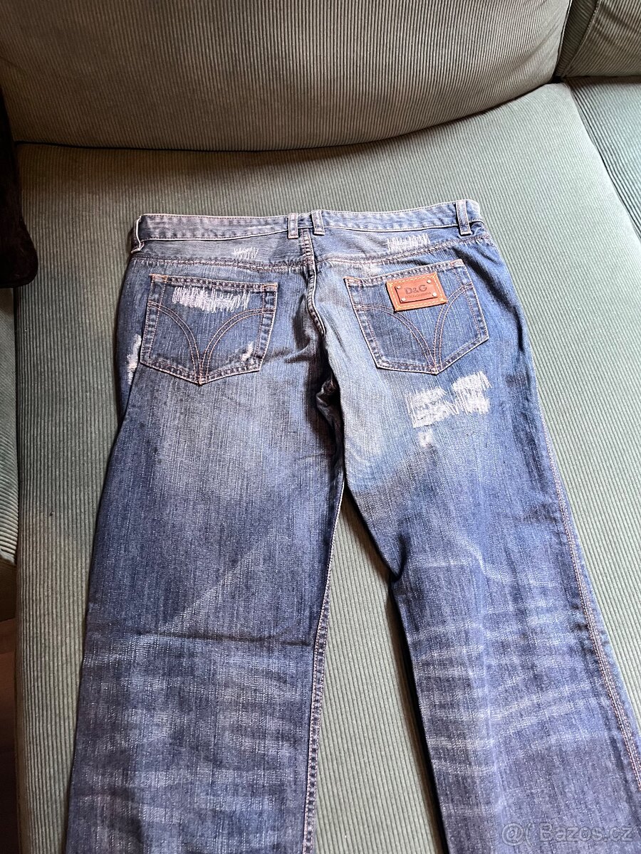 Pánské džíny D&G DOLCE&GABBANA vel. 34 - 14