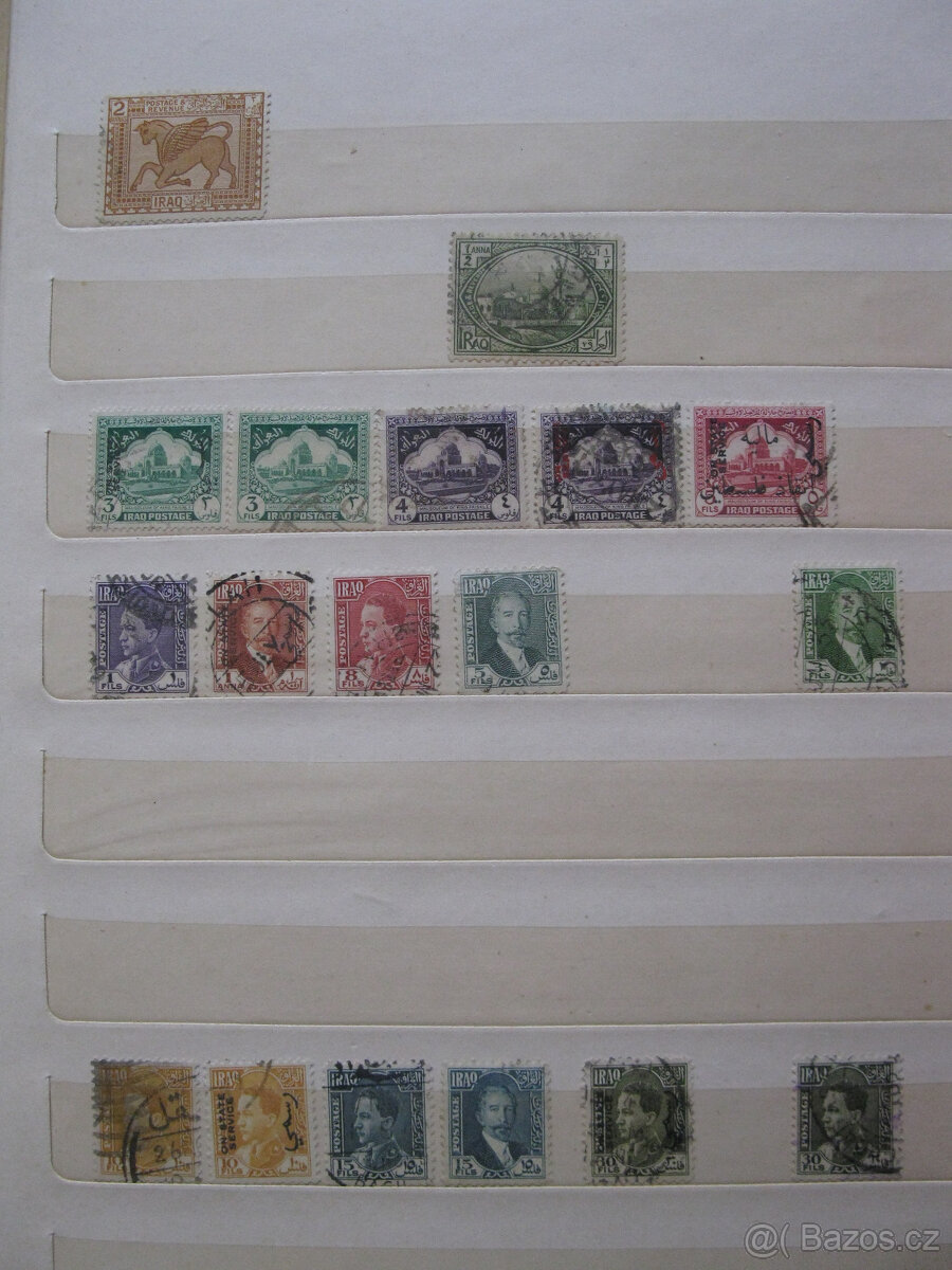 Album známky Afrika , Pérové desky s listy Slovensko . - 14