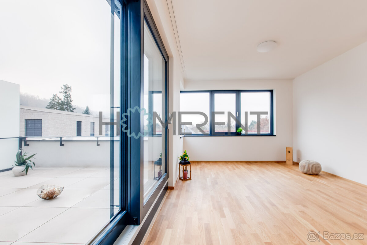 Pronájem moderního bytu 2+kk s terasou v novostavbě, Černoši - 14