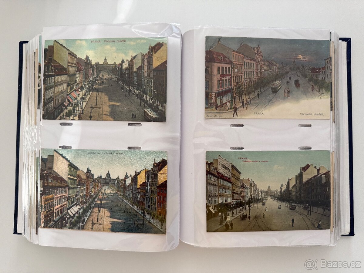 Album historických pohlednic Praha a okolí (cca 244 ks) - 14