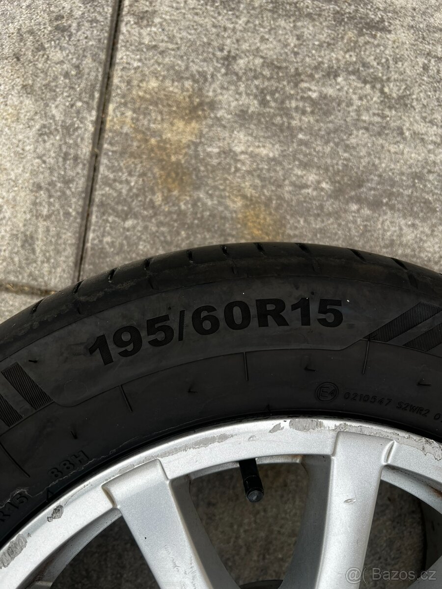 Prodám 4ks lité kola 15" značky RONAL - 14