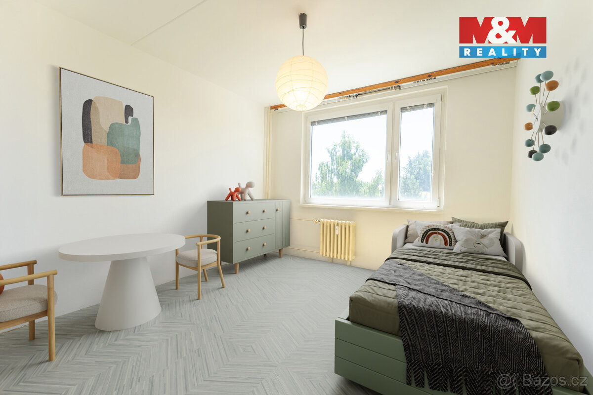 Prodej bytu 4+1, 89 m², Nová Paka, ul. K Hájku - 14