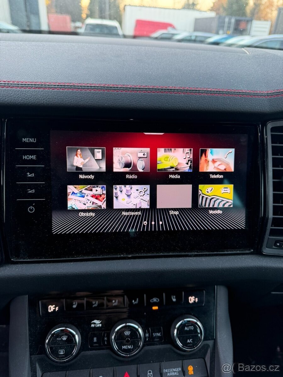 Škoda Kodiaq RS 2.0 TSI 180kw ČR 1.MAJ 28 000km WEBASTO - 14