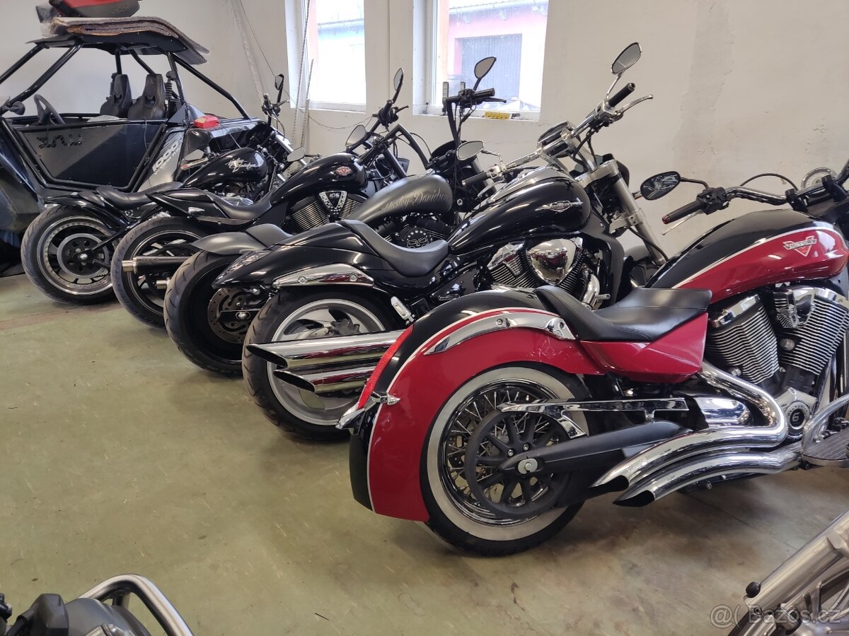 Stavba Harley Davidson sporttail - 14