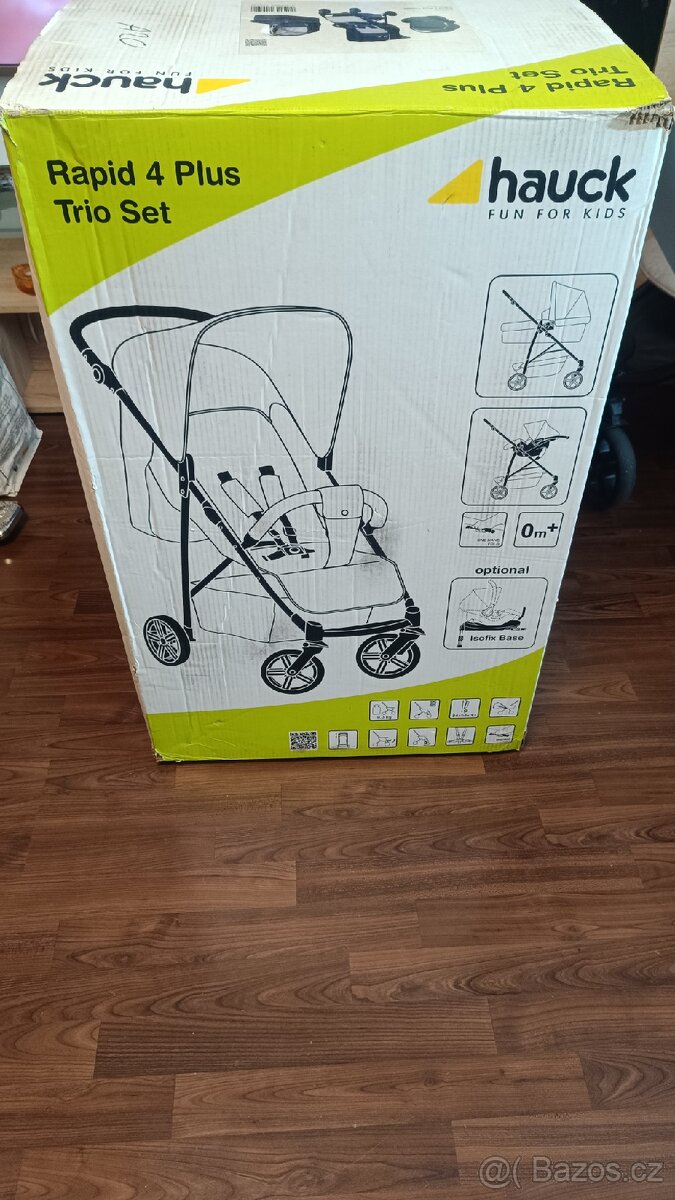 Prodám kočárek huck Rapid 4 Plus Trio set - 14