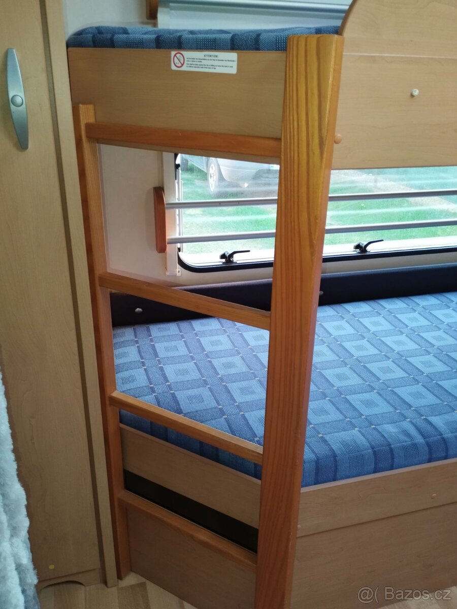 KNAUS 550FSK pro 6. Pevné palandy. 100km/h. STAN - 14