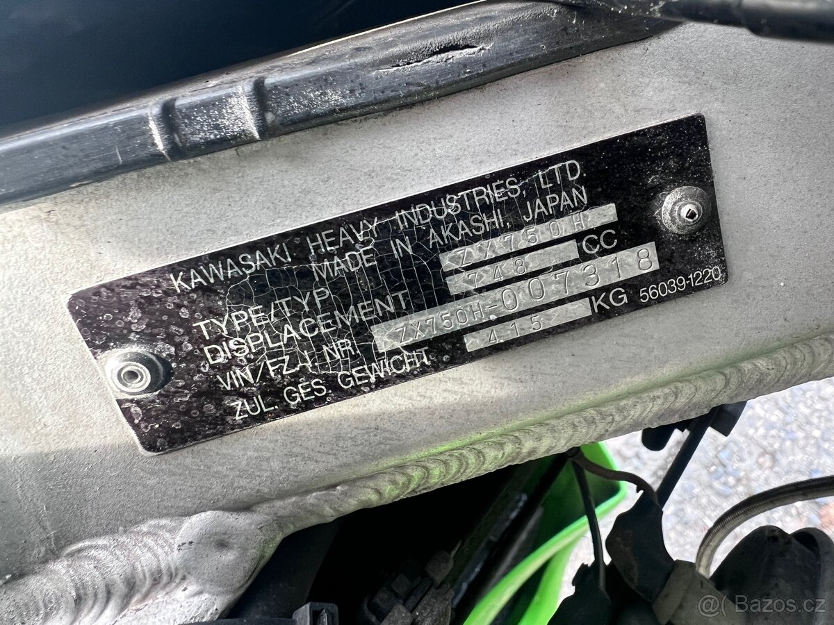 Kawasaki Zxr 750 h1 - 14