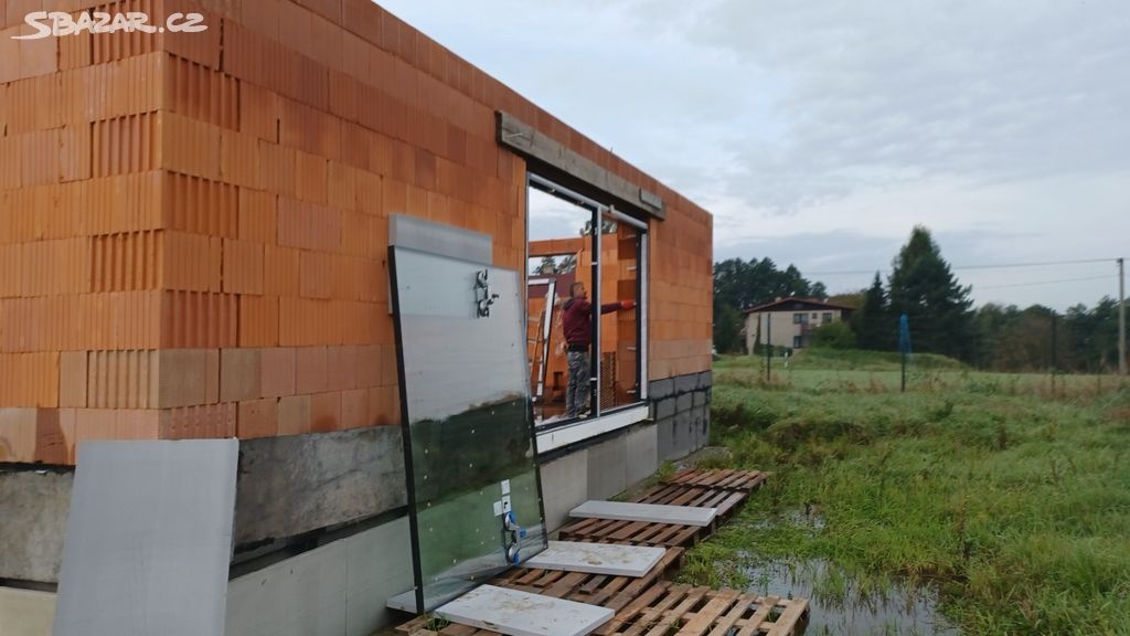 Hs portál hliník 190x205cm trojsklo profil Ultraglide. - 14