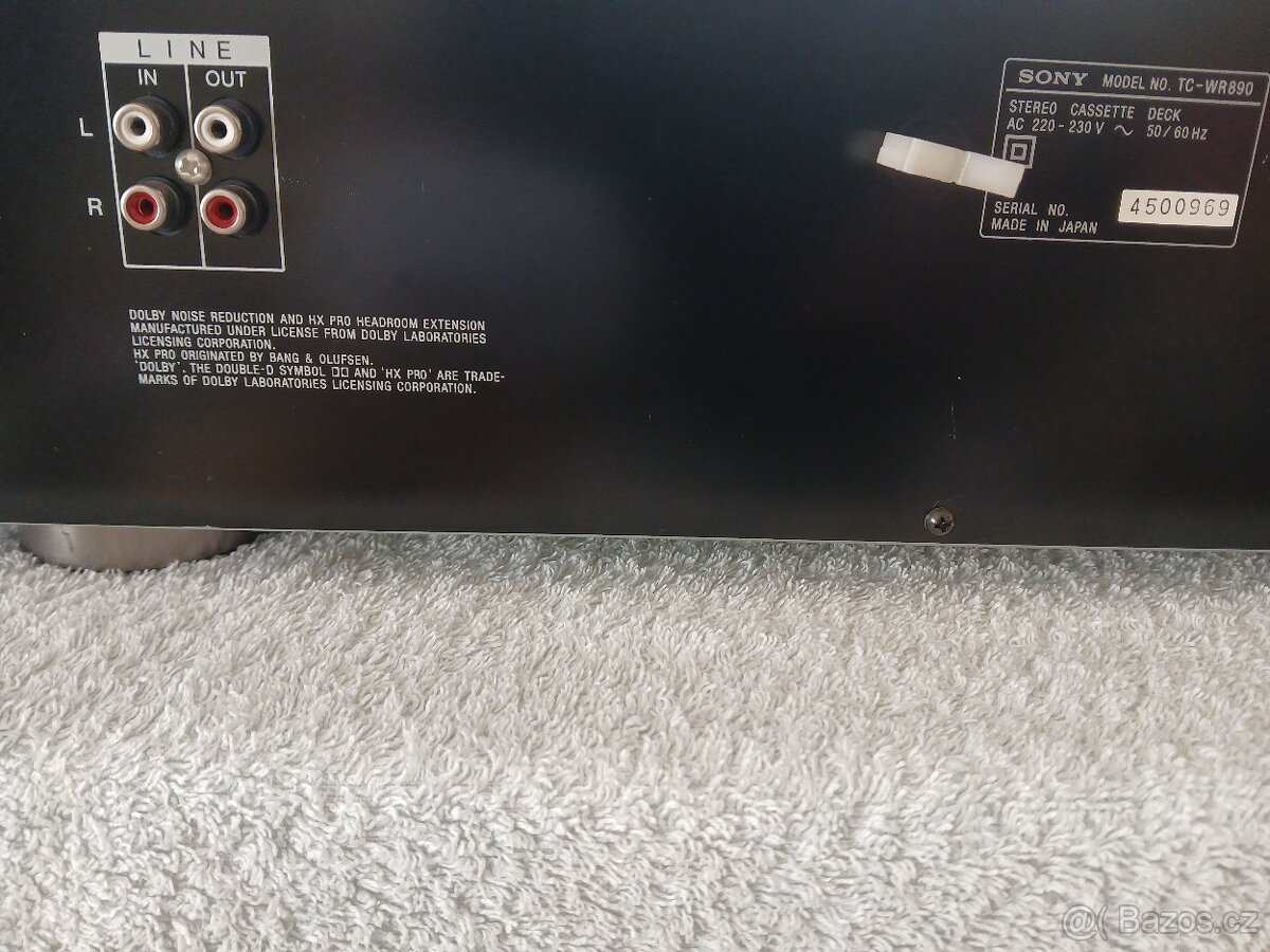SONY TC-WR890 - TOP STAV MADE IN JAPAN - 14