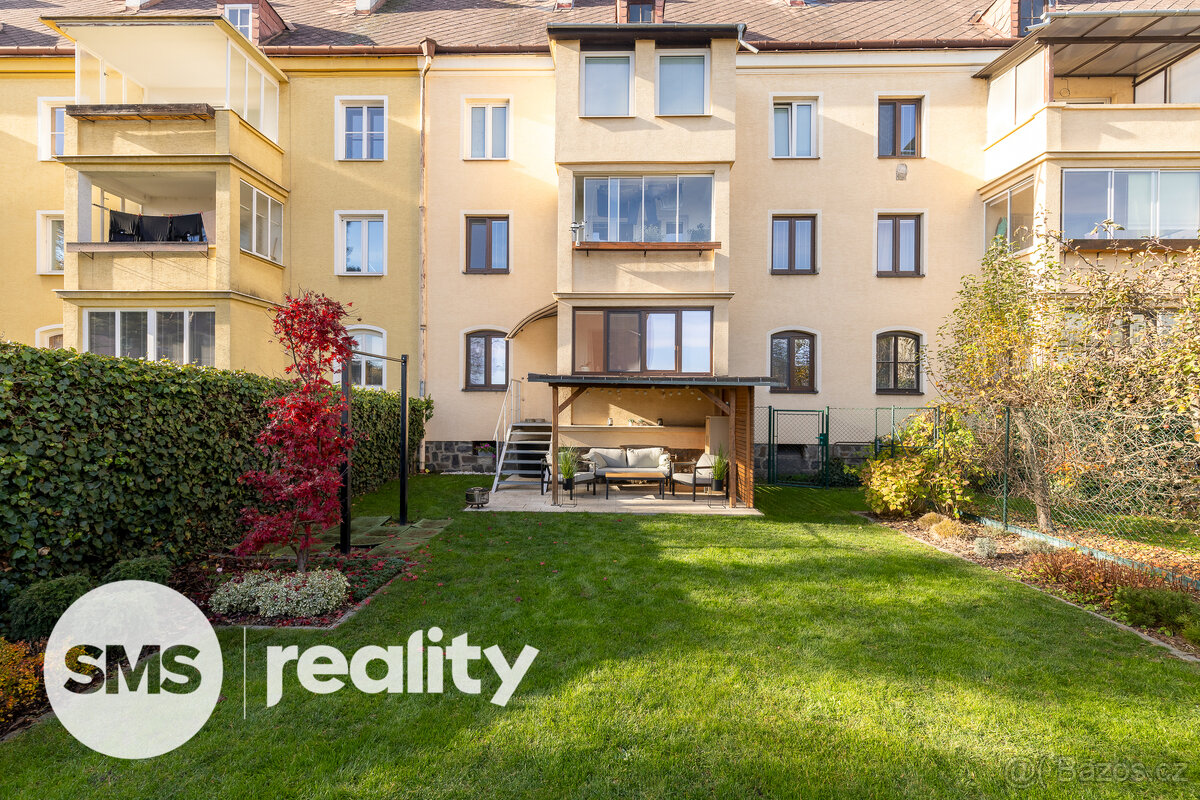 Výjimečný byt 4+1 se zahradou - 14