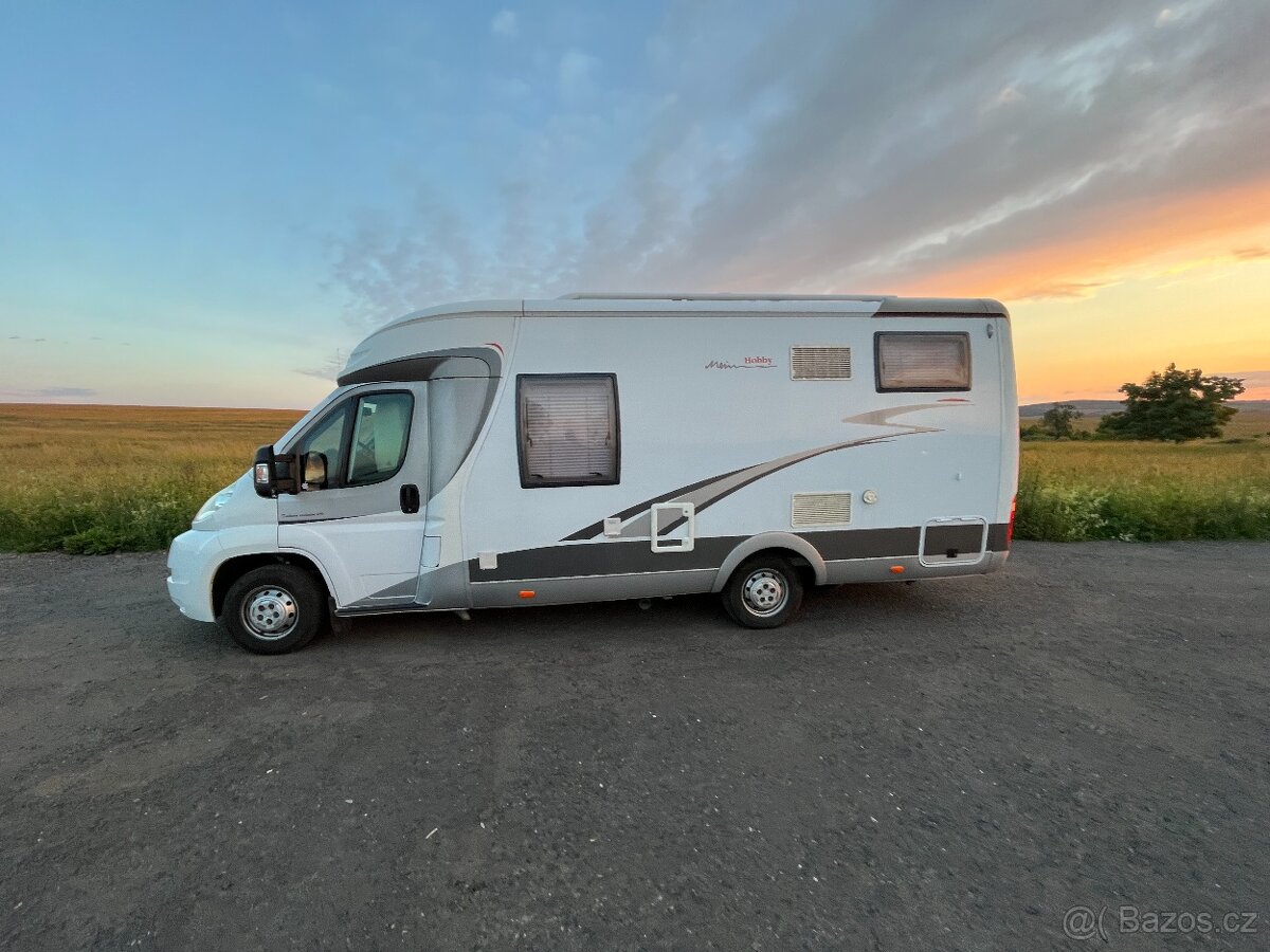 Fiat Ducato 3.0 160 koní, polointegrovaná nástavba Hobby - 14