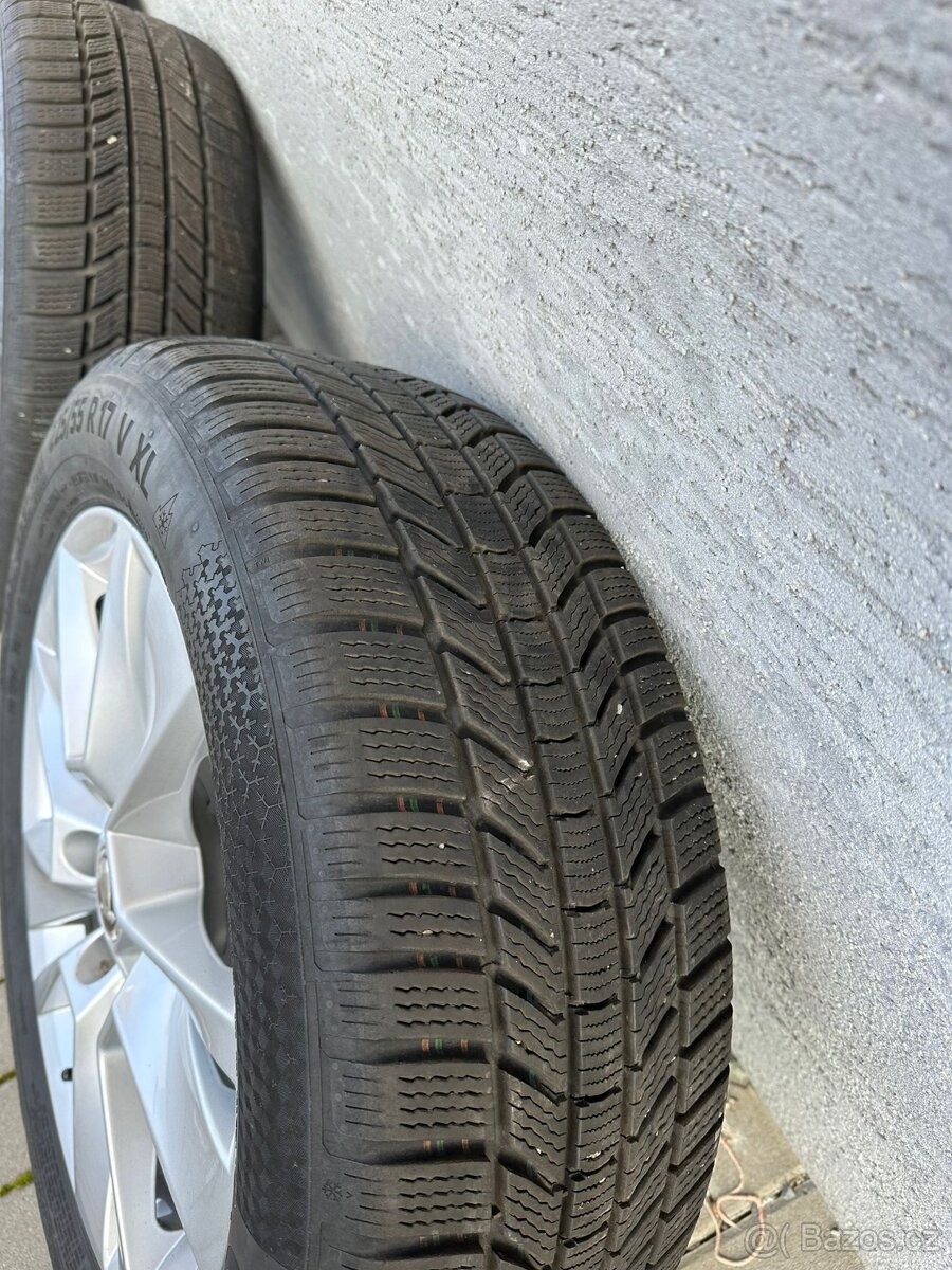 Alu kola Škoda Karoq TRITON R17 Zimní 7mm - 14