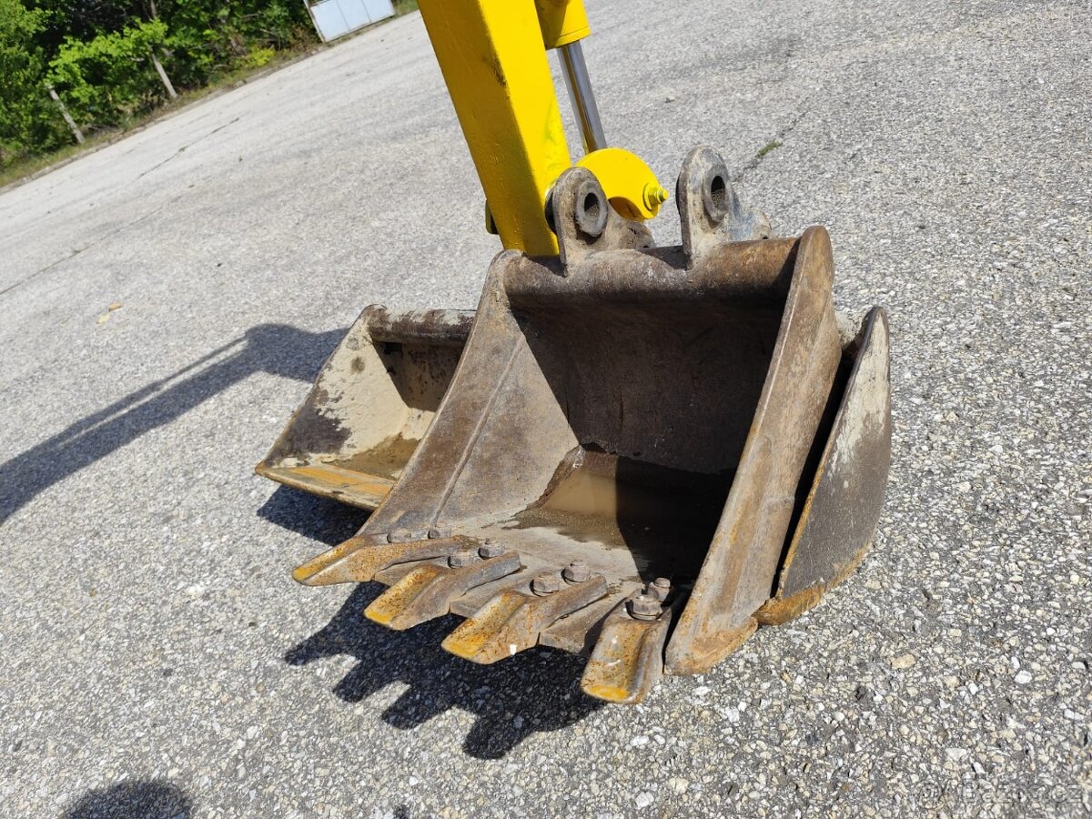 Minibagr Yanmar B15 /1600kg/, 2x lyžica - 14