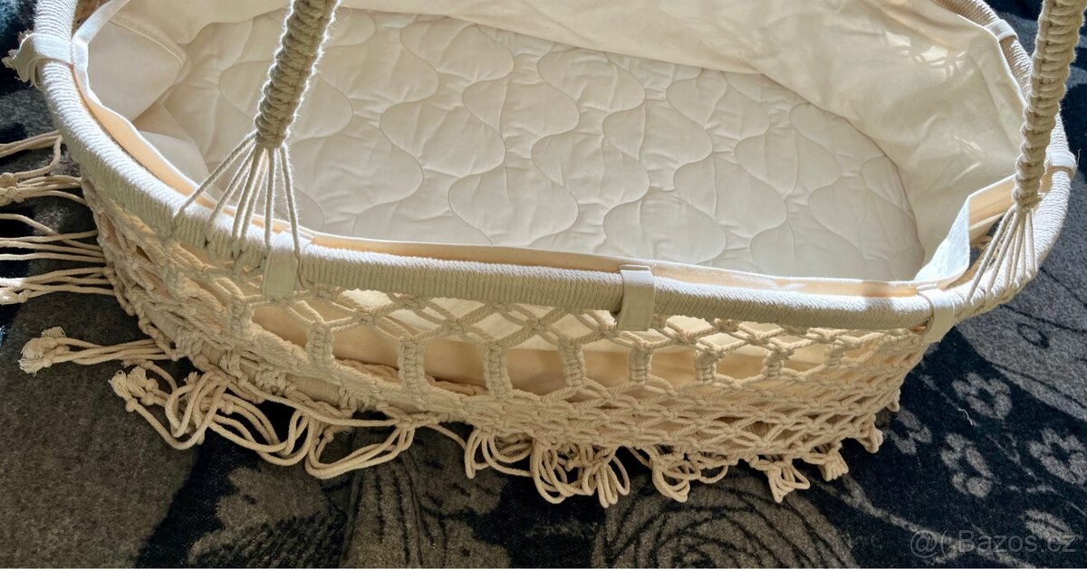 Kikadu závěsná kolébka pro miminka - 14