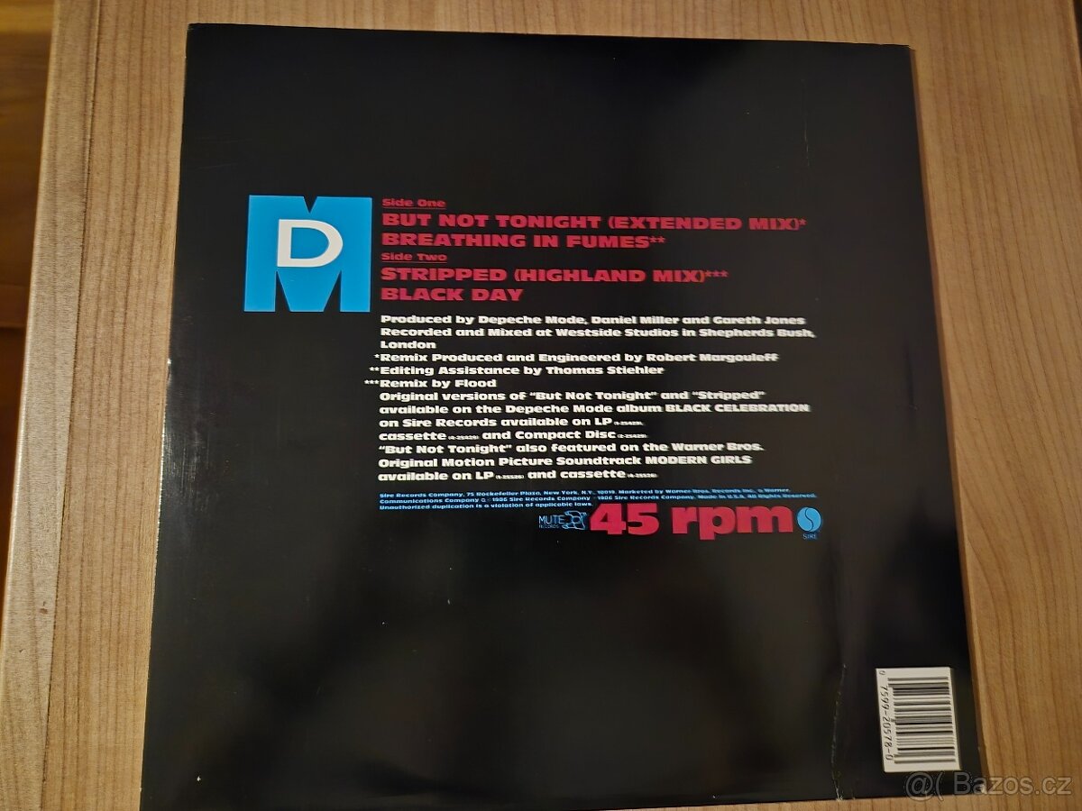 Depeche Mode US maxi 12´´ - 14