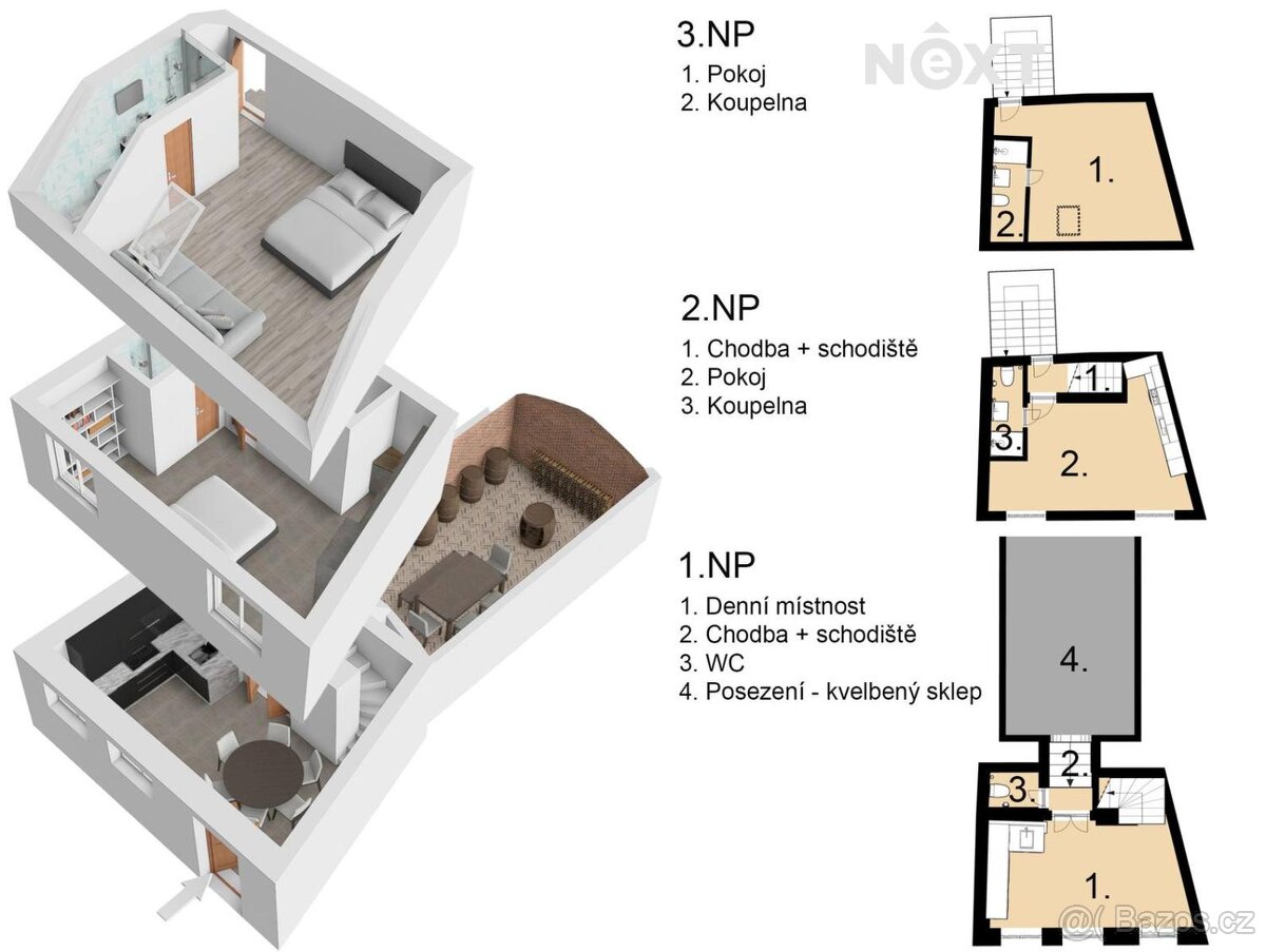 Prodej ostatní Vinný sklep, 95㎡ - 14