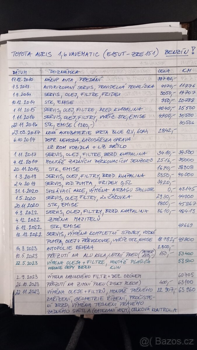 Toyota Auris 1.6, 88 tis. km - 14