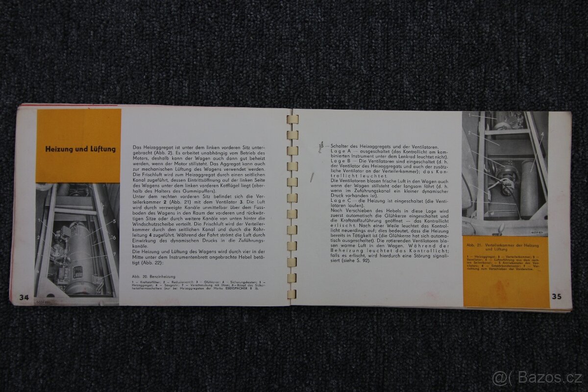 Tatra 603-2 katalog náhradních dílů a příručka řidiče - 14