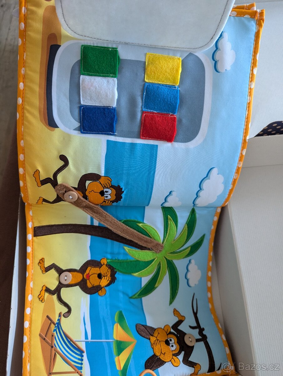 Quiet book - interaktivní kniha - 14