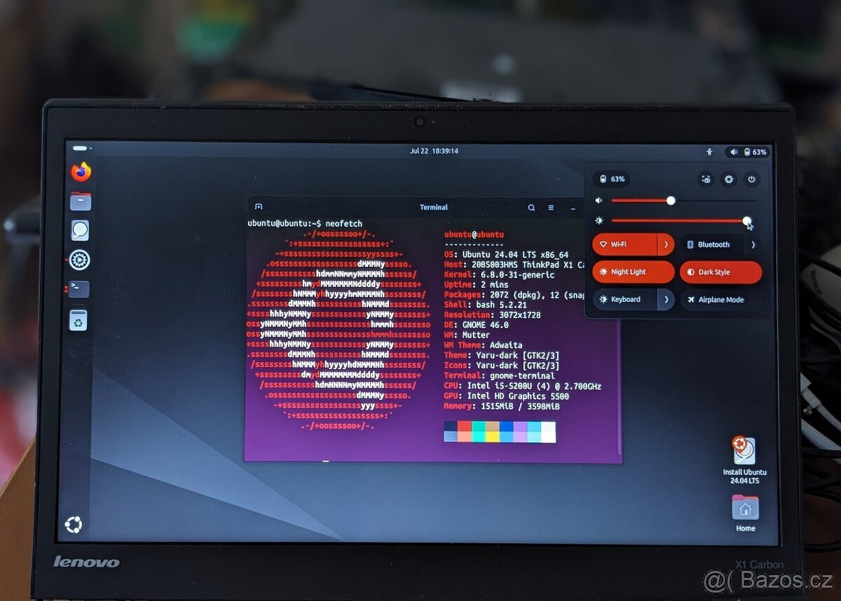 Lenovo Thinkpad X1 carbon - 14