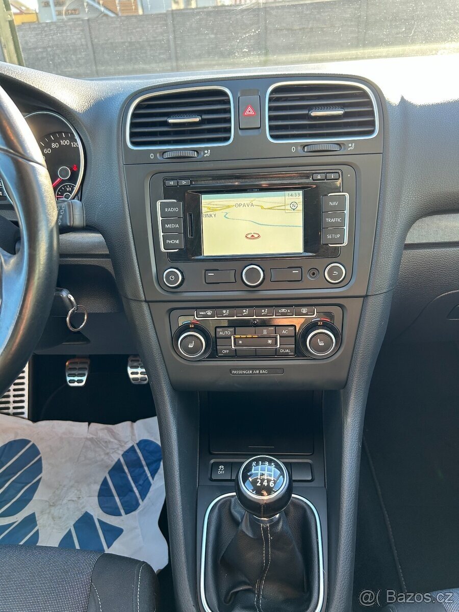 VW GOLF VI 1.4TSI 90KW 134TKM STYLE NAVI WEBASTO - 14