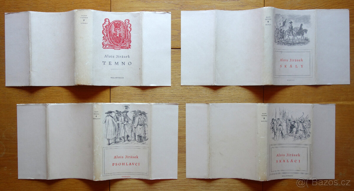 Alois Jirásek: 32 knih - soubor díla /1949 - 1958/+ 3 BONUS - 14