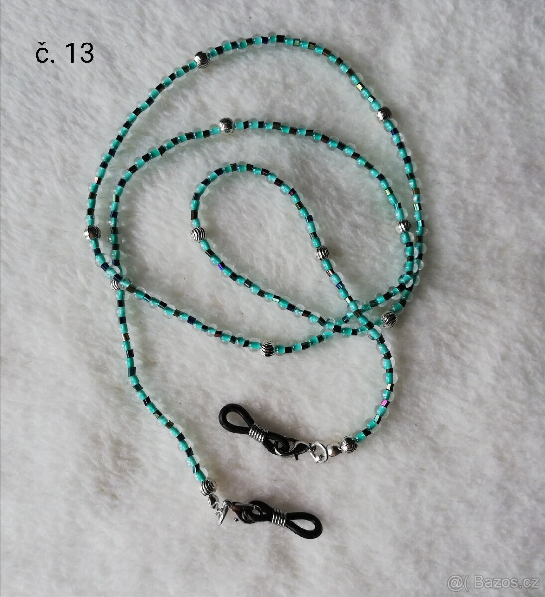 Korálky na brýle a roušky - 14