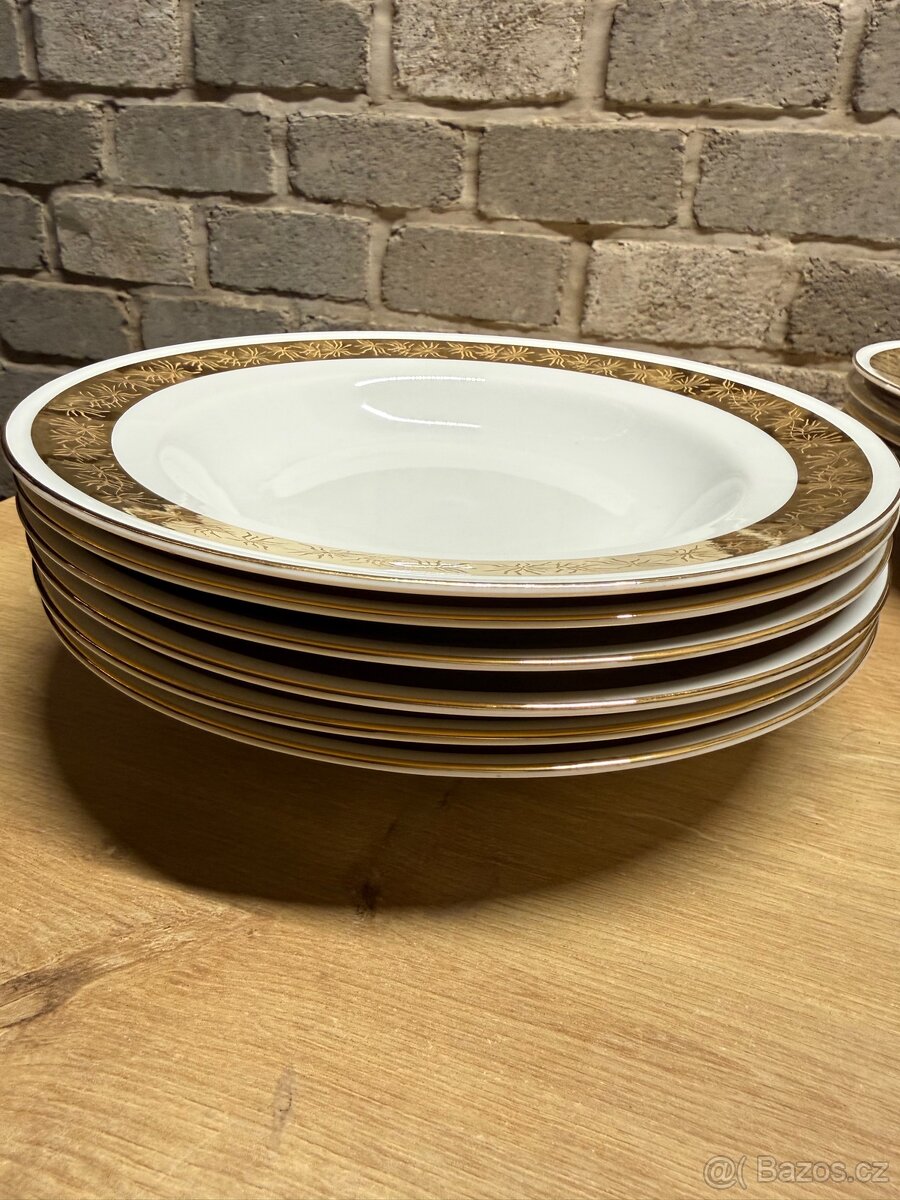Vintage HC 18 kusů jídelní sada - 14