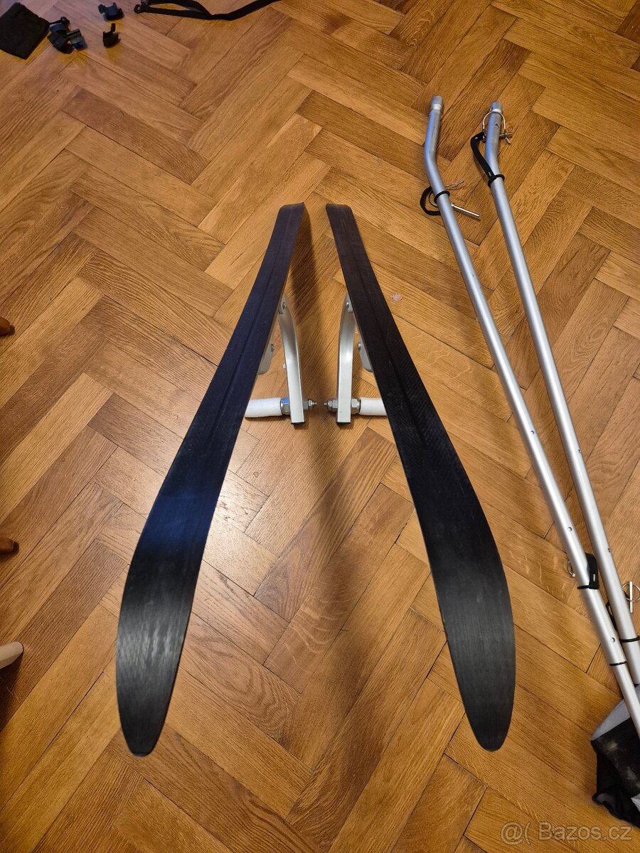 Thule chariot cross double + jogging set + ski set - 14