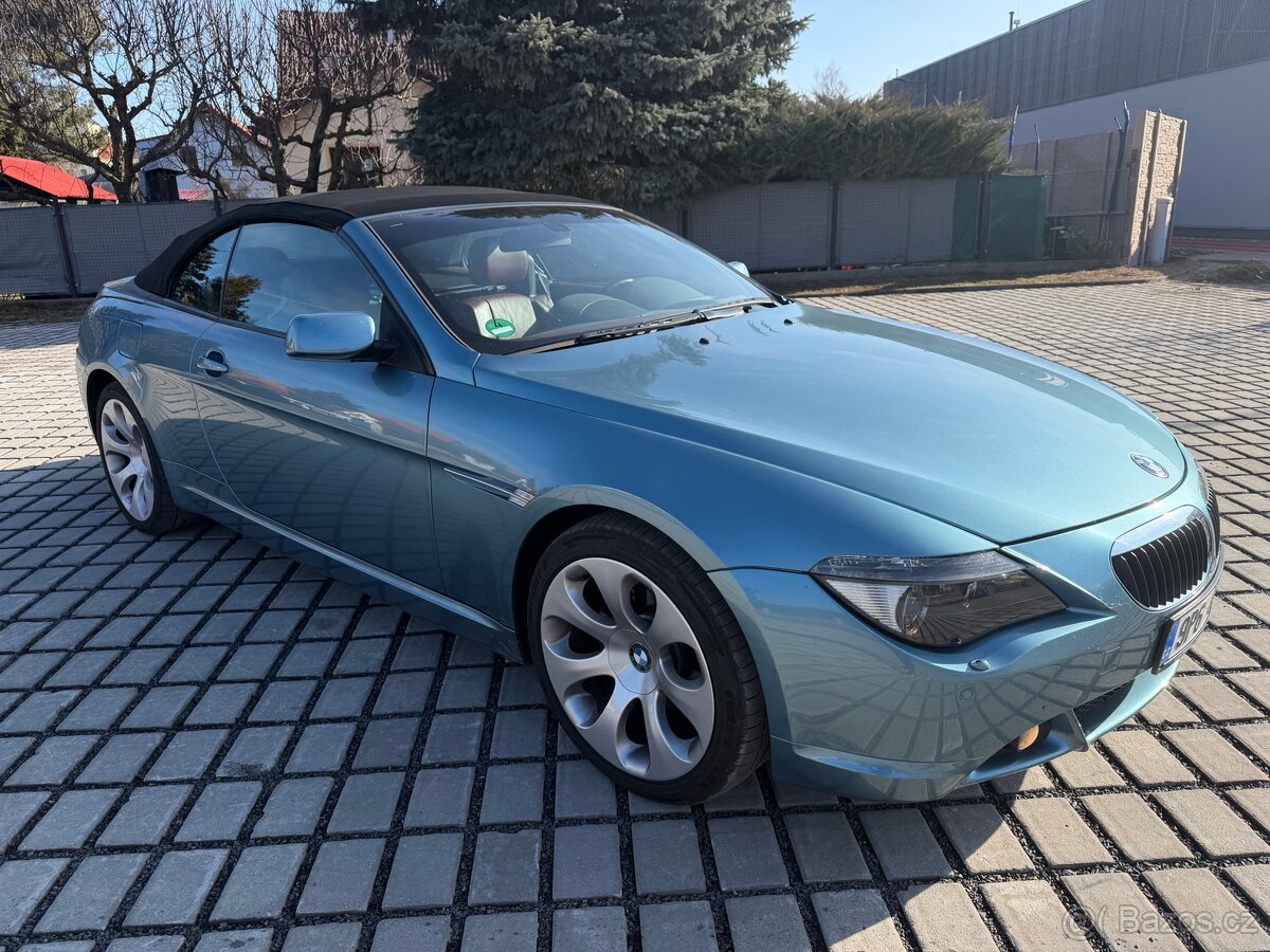 BMW 630i cabrio manuál - 14