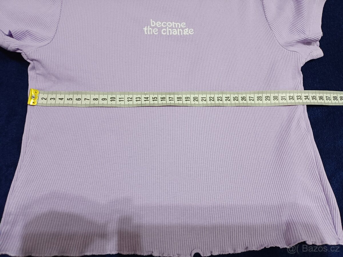 Dívčí triko, crop-top vel. 158/164 - 14