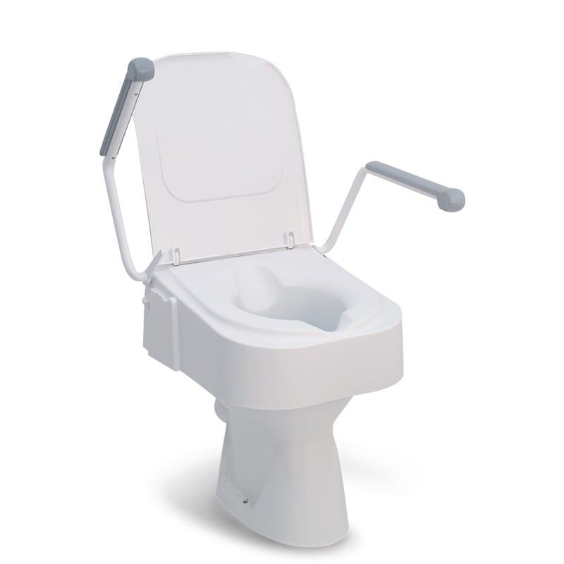 WC sedátko s vyklopnymi područkami - 14