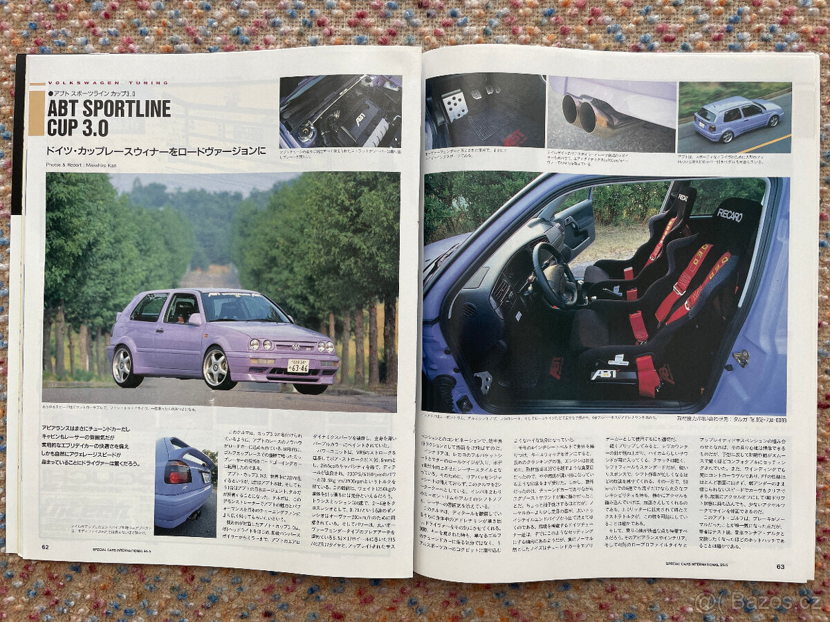 3x časopisy SPECIAL CARS VW Volkswagen 90. léta tuning - 14