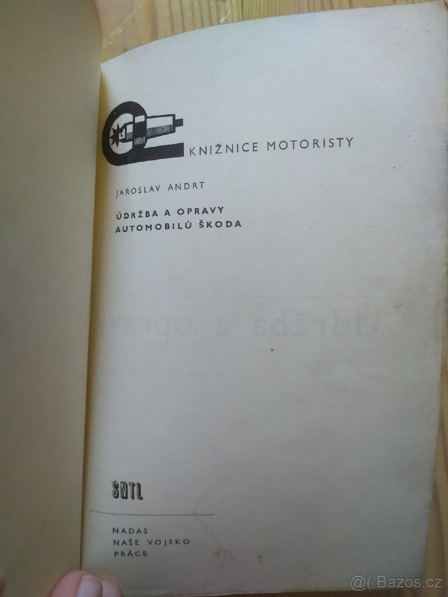 Literatura, servisní příručky, manuál Škoda - 14