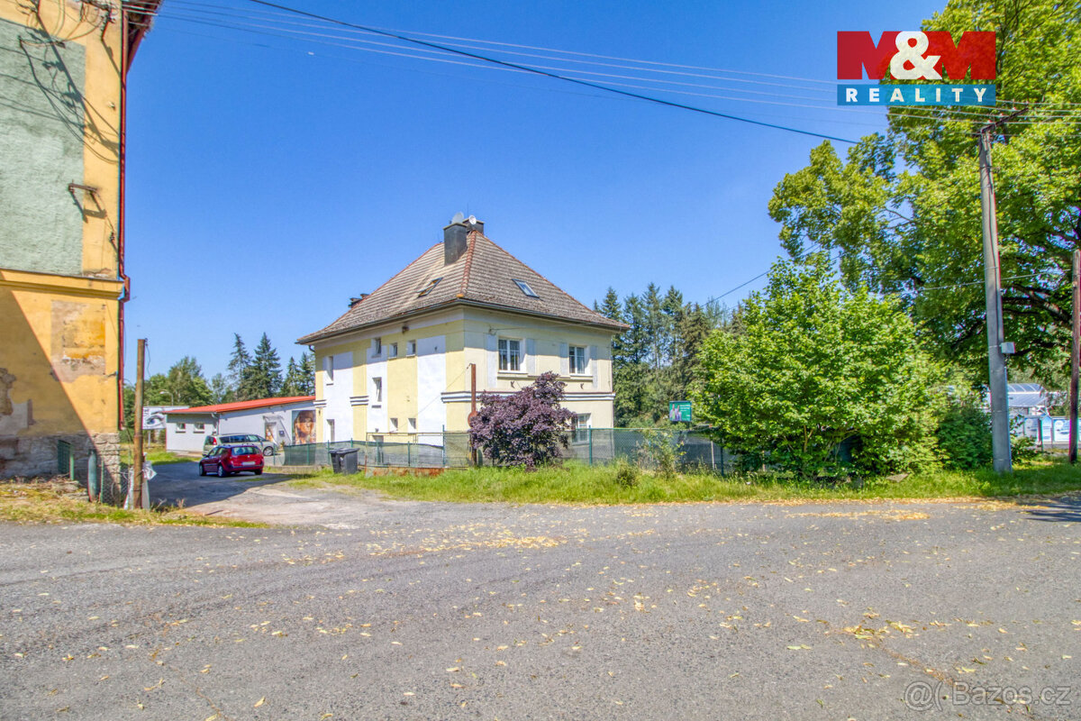 Pronájem nájemního domu, 242 m², Horšovský Týn, ul. Nádražní - 14