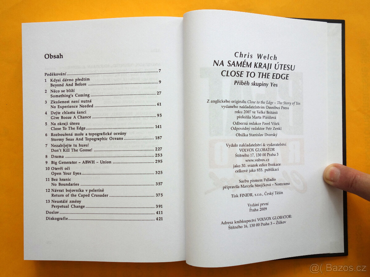 Na samém kraji útesu / příběh skupiny Yes - Chris Welch - 14