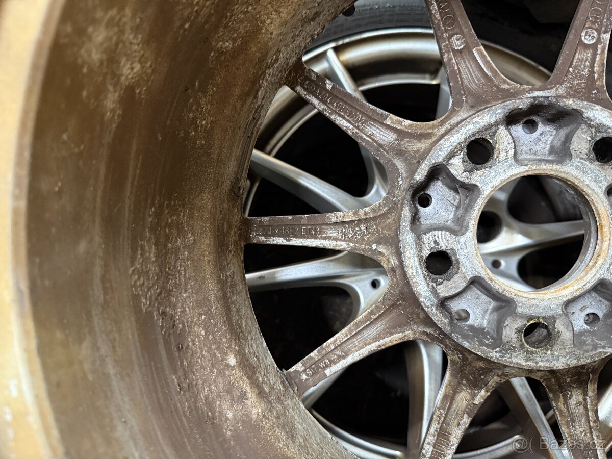 ALU MERCEDES W204 A2044015702 5x112 7Jx17H2 ET43 205/55 R16 - 14