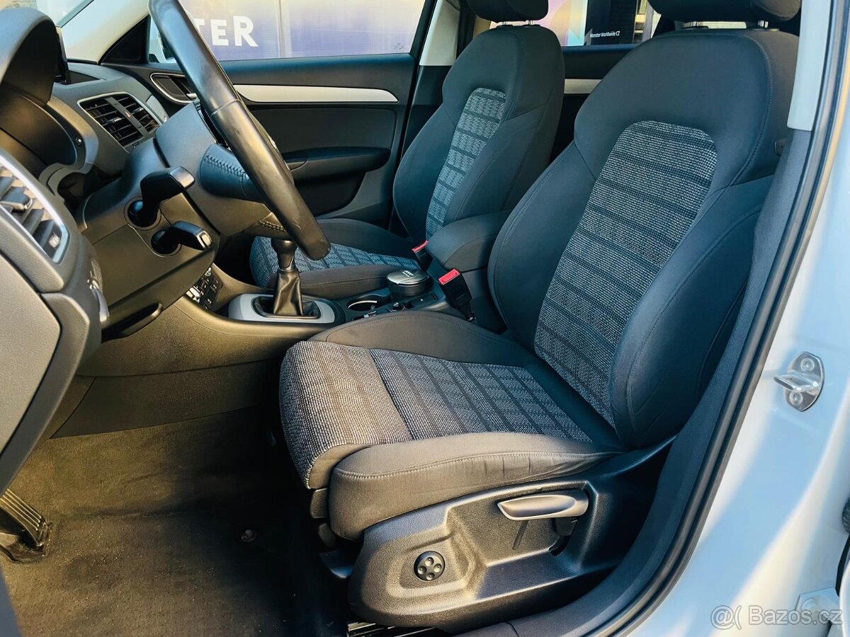 Audi Q3 2.0TDI 4x4 MANUÁL QUATTRO VÝHŘEV SENZORY SERVISKA - 14