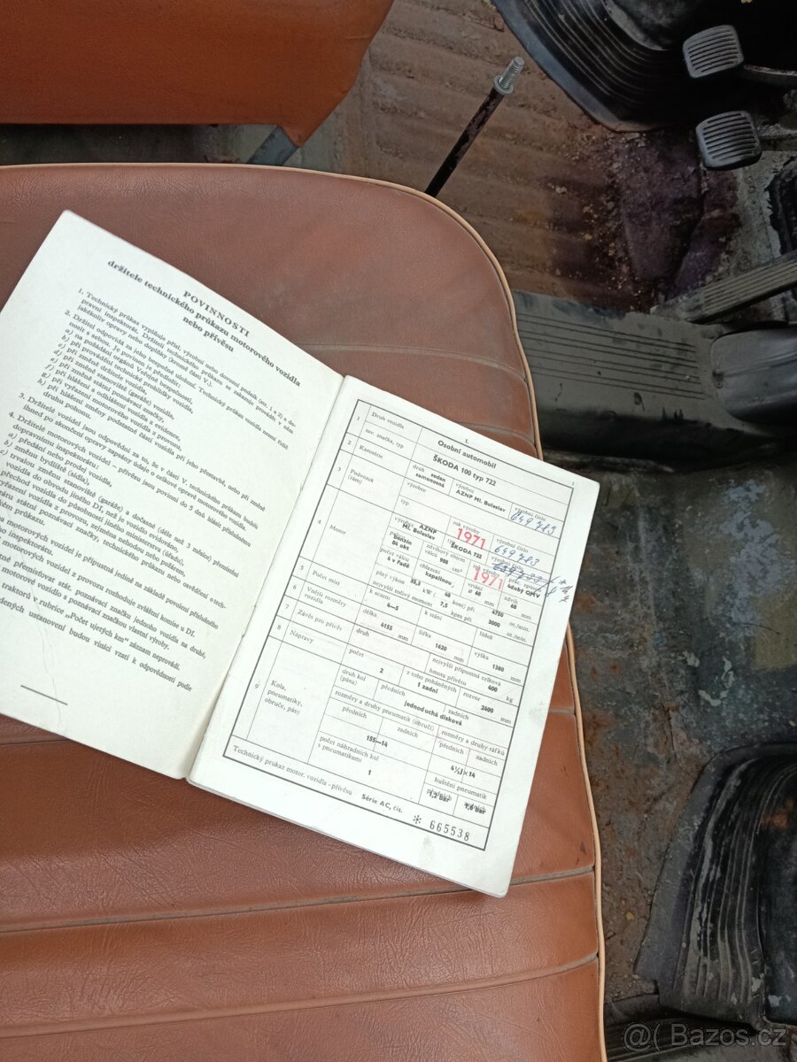 Škoda 100 L typ 722 r.v.1971 - 14