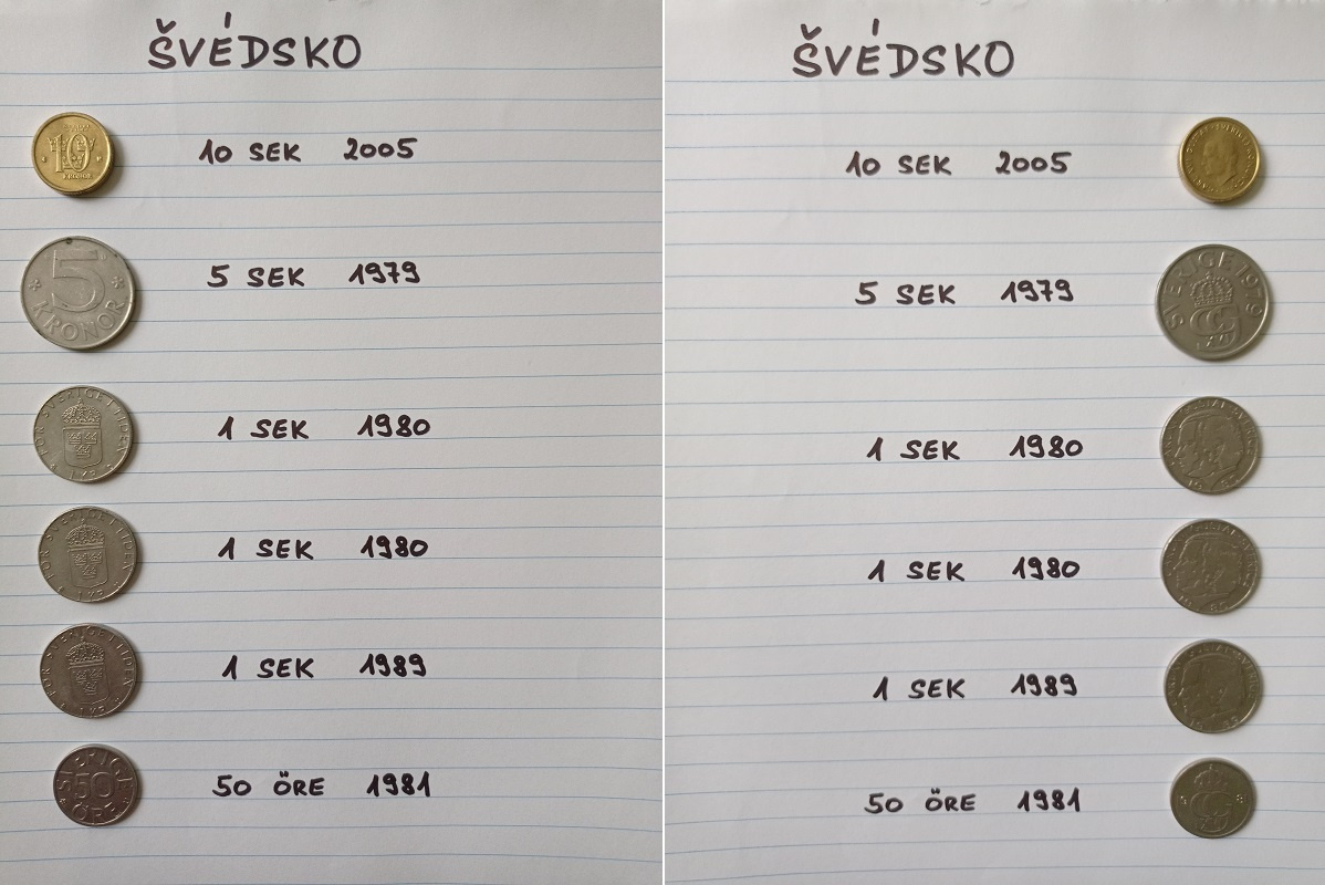 Staré mince (ČSSR,ČSFR,ČR + zahraničí) - 14