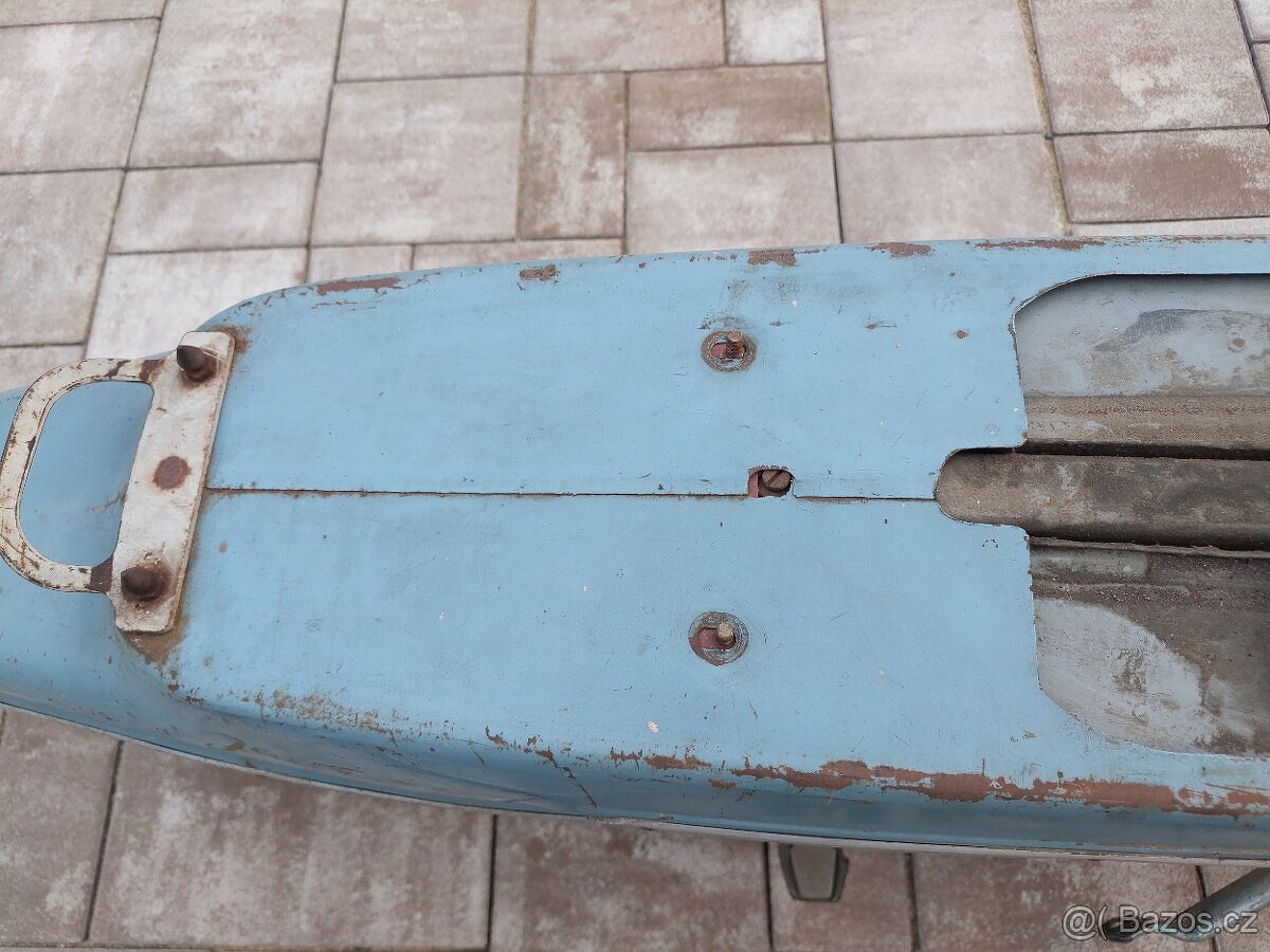 Jawa 50 pionyr, typ 20, puvodni lak holubi modr - 14